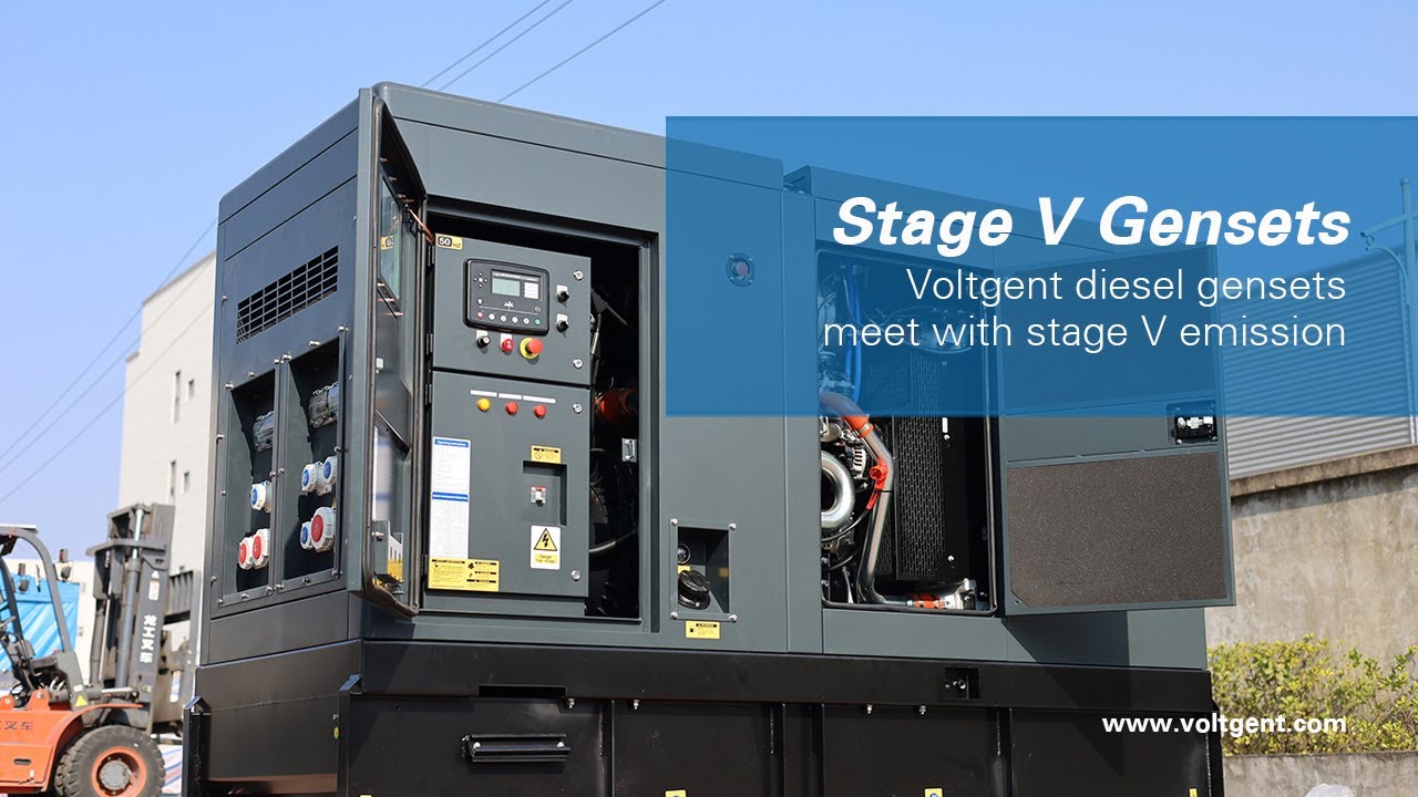 120kva Stage V Ultra Silent Generator