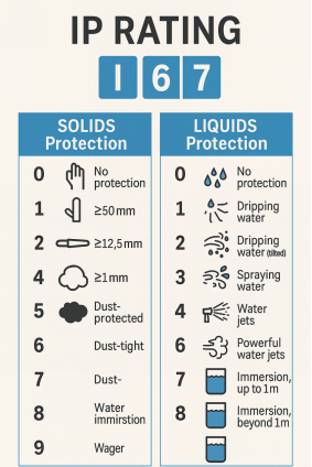 IP protection ratings