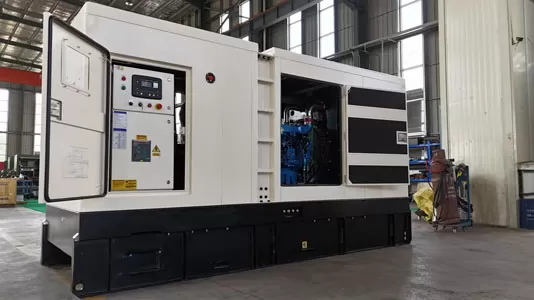 Stage III Emission 350KVA Baudouin Canopy Set