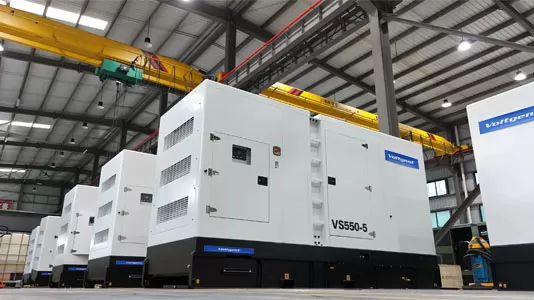 550kVA Canopy Set Powered by Scania