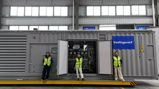 2000kVA 40ft Container Genset powered by SDEC