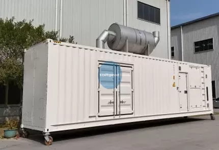 Customized Container Solutions meets for Caterpillar Gensets 3518B