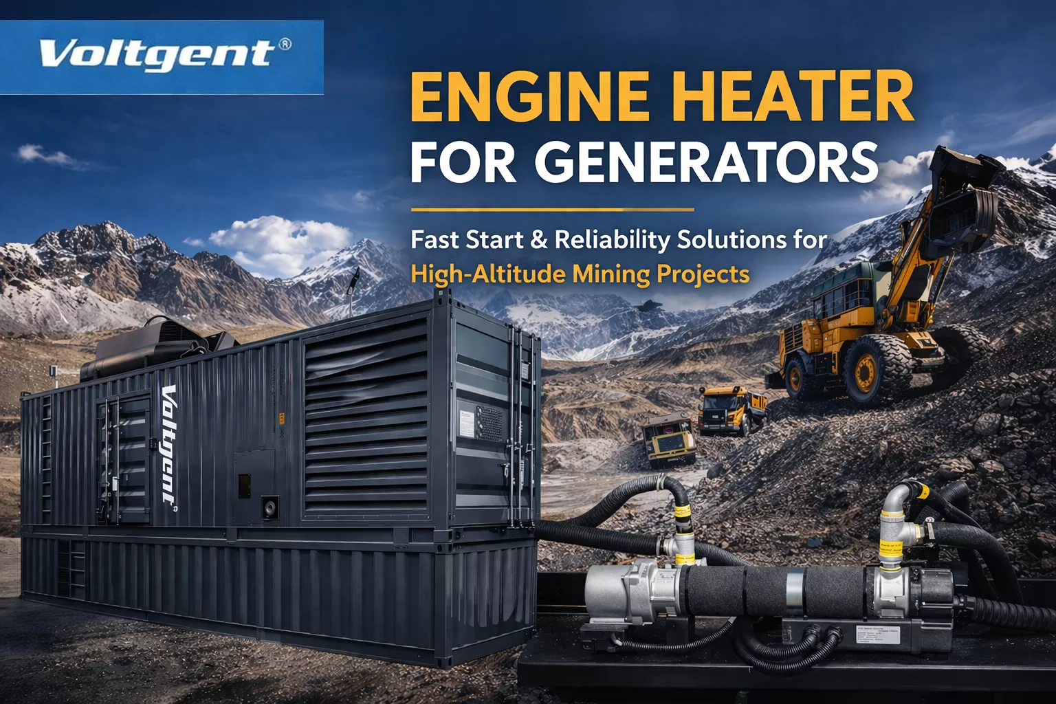 Water Jacket Heater for Diesel Generators | High Altitude Mining Solutions