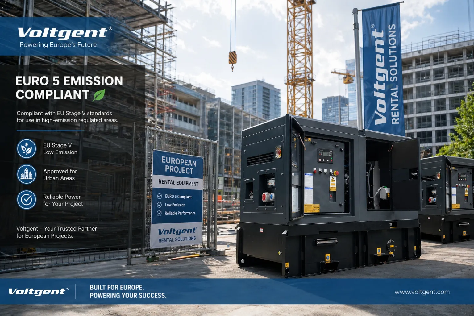 SDEC Stage V Diesel Generator | EU Stage V Compliant Generator Solutions