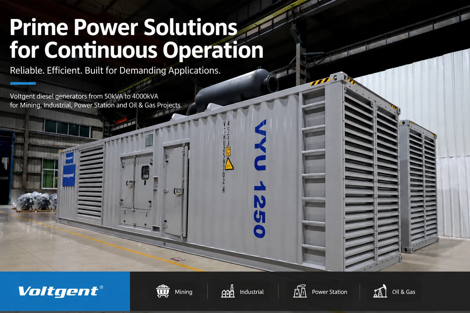 Prime Power vs Standby Power: How to Choose a Diesel Generator for 24/7 Operation