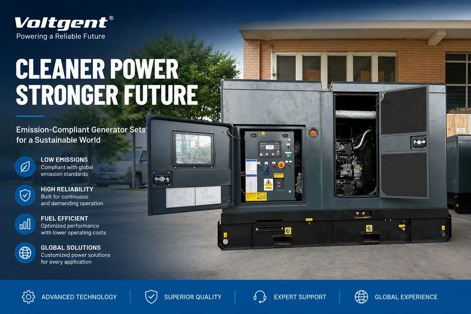 Zero-Emission vs Diesel Generator Sets: Global Emission Standards