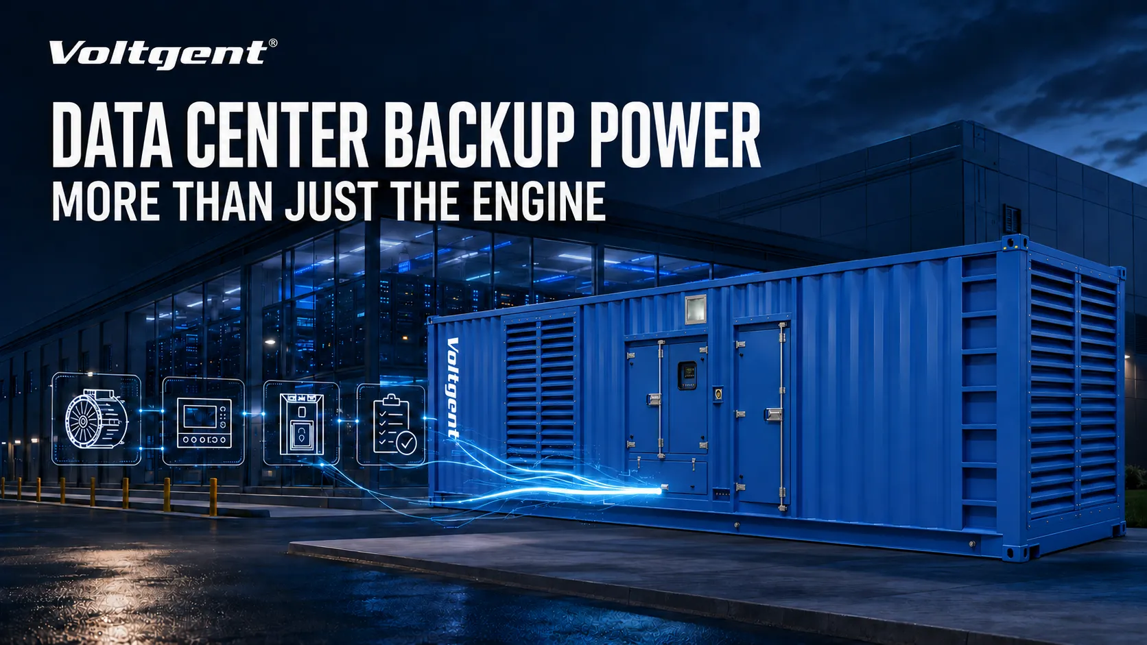Why Data Center Backup Power Depends on More Than the Engine
