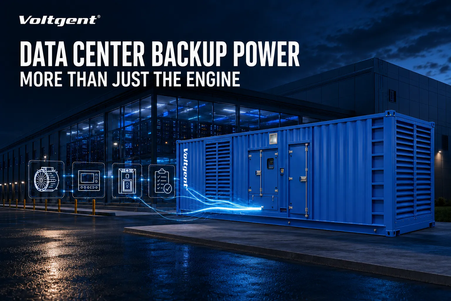 Why Data Center Backup Power Depends on More Than the Engine