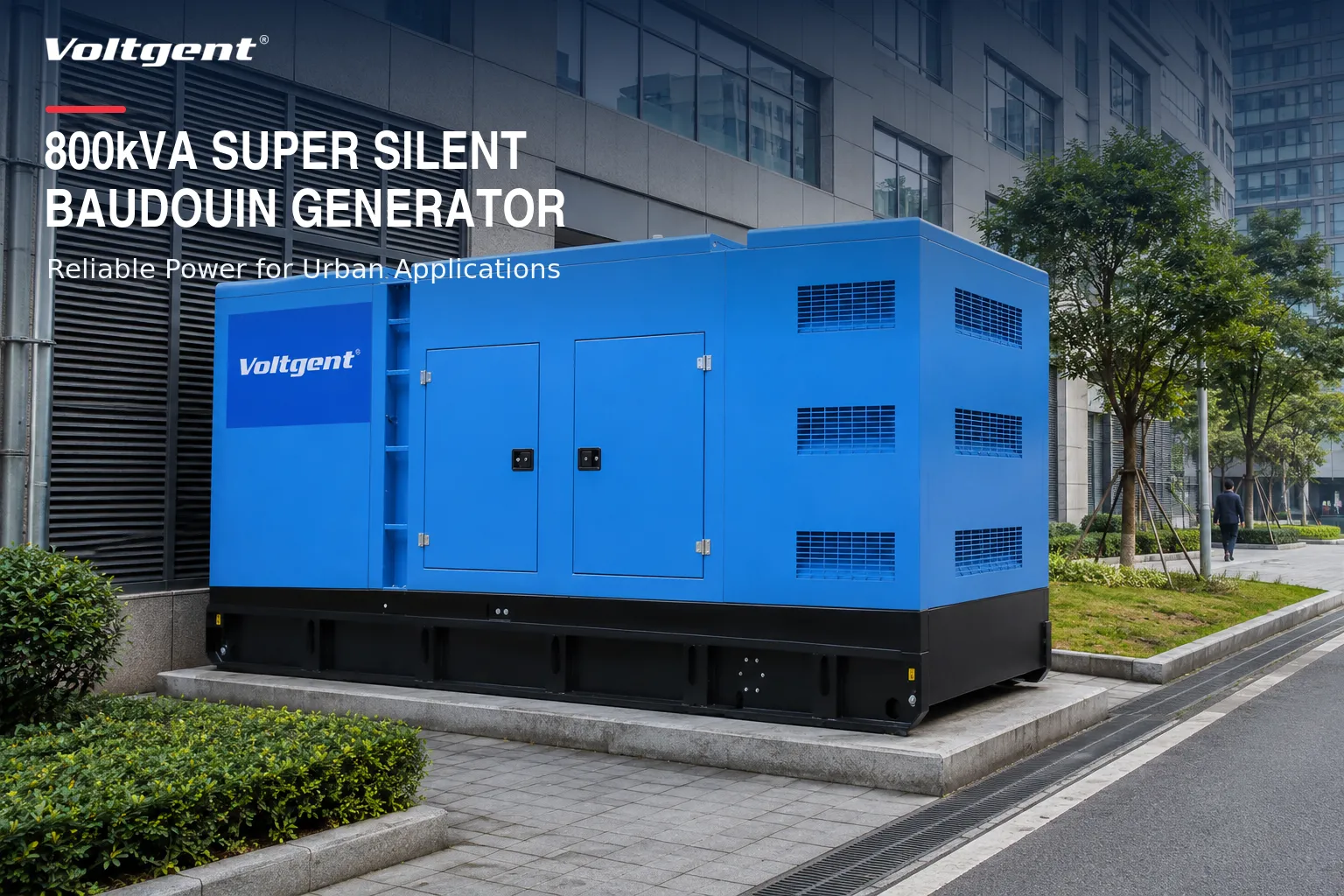 800kVA Super Silent Diesel Generator | Voltgent