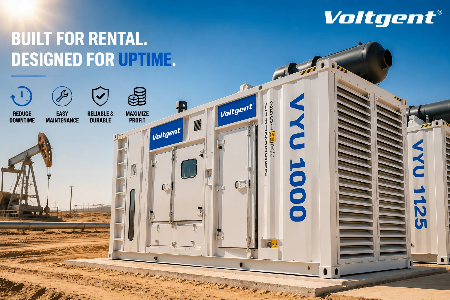 High Temperature Diesel Generator: Derating at 40–50°C