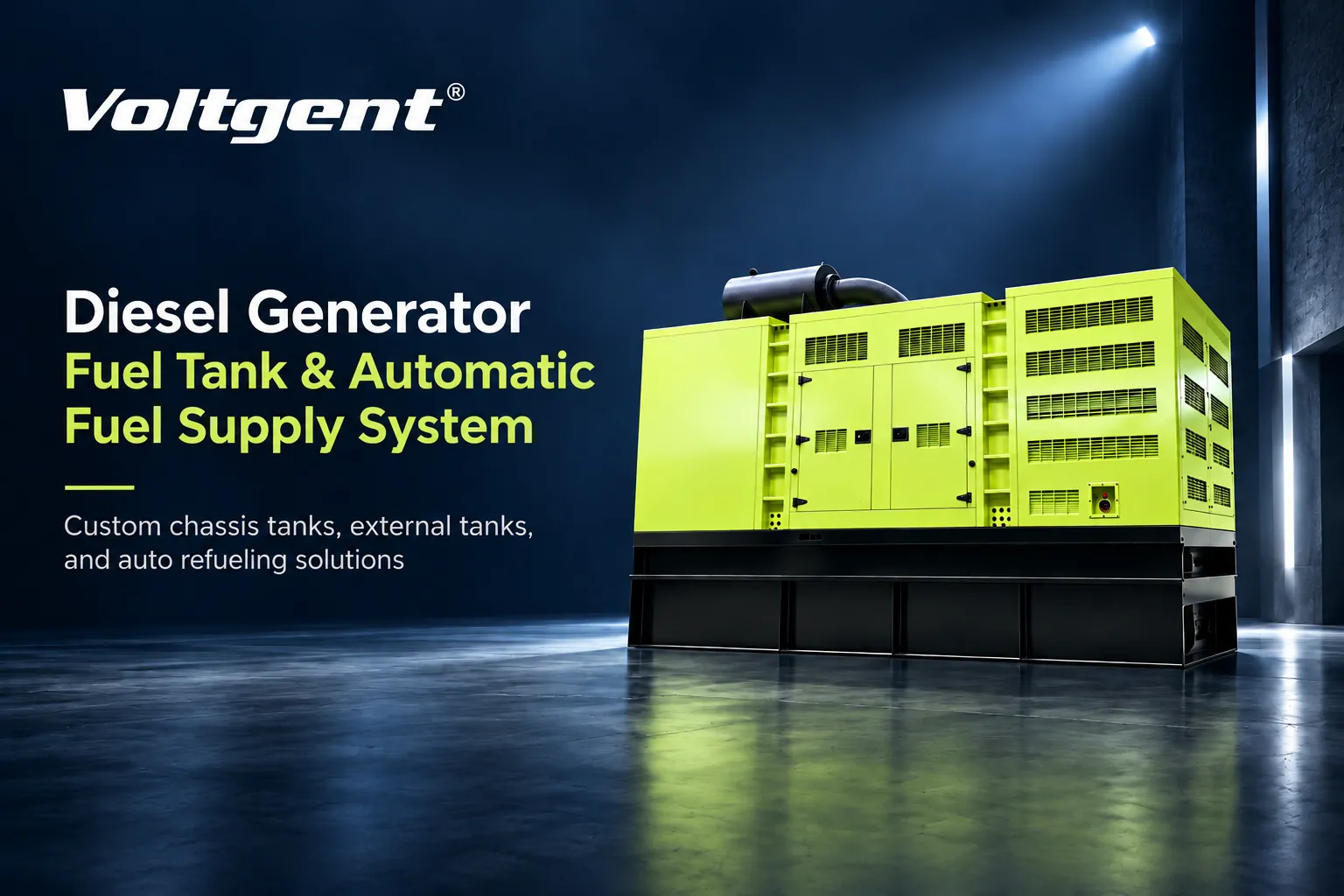 Diesel Generator Fuel Tank & Automatic Refueling System