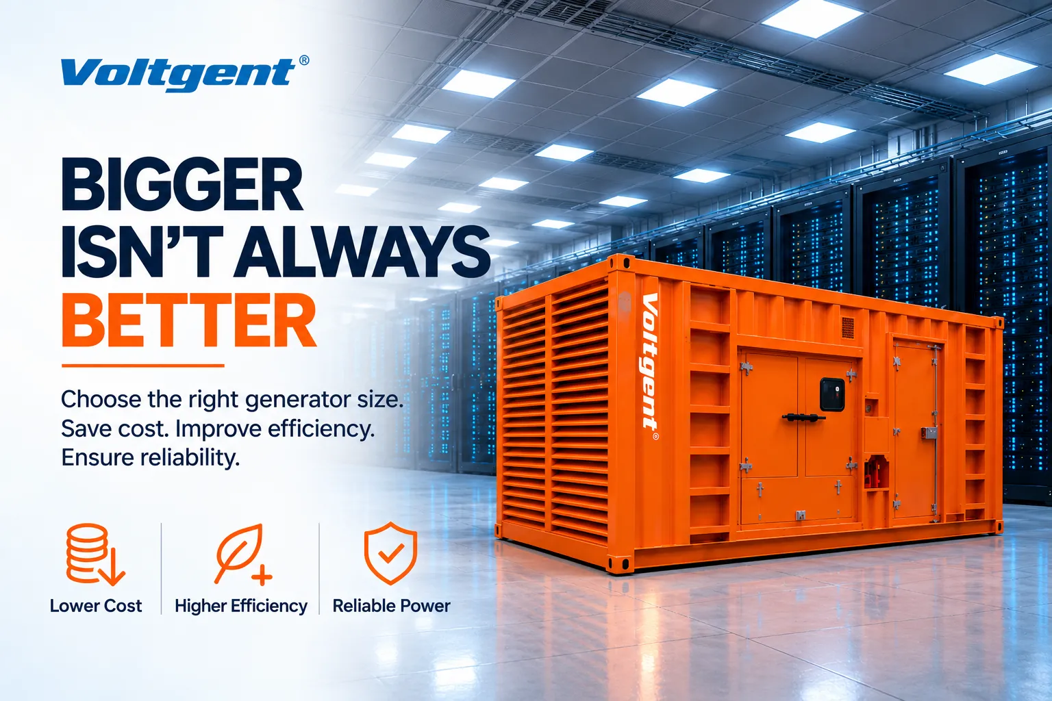Is a Bigger Diesel Generator Better? How Oversizing Increases Project Costs